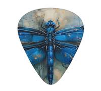 Blue Dragonfly - Guitar Picks-12 Pack Includes Thin, Medium & Heavy Gauges, Best Gift for Guitar Lovers