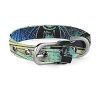 Blue Dragonfly Pet Collar Easy Snap on Buckle Adjustable Collar with 5 Hole Positions Training Collar for Large Medium and Small Pets,Pet Supplies,Stuff,Accessories
