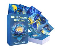Blue Dream Cards - 80 Card Tarot Deck For Beginners | Spiritual Guidance & Daily Readings