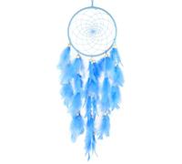 Blue Dream Catchers, Nice Dream Catcher for Girls Feather Ornaments Craft Blessing Gift Chime Dreamcatcher Bedroom Wall Hanging Decorations Handmade Fairy Dreamcatcher for DIY Gift Home Wall Room