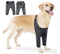 Blue Dream Island Dog Elbow Protector for Calluses, Dog Joint Recovery Sleeve for Prevent Licking Wound, Elbow Sleeves with Mesh Pad for Medium Large Dogs_XL(Chest:54-65cm/21-26in)