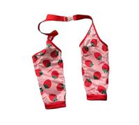 Blue Dream Island Dog Front Leg Braces Recovery Sleeve,Dog Elbow Joint Protector Cover Pet Knee Brace for Small Medium Large Dogs Prevent Licking Wound_2XL(Pink Strawberry)