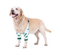 Blue Dream Island Dog Front Leg Braces Recovery Sleeve, Pet Knee Brace Wounds Protector for Medium Large Dog_XL(Car)