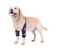 Blue Dream Island Dog Front Leg Braces Recovery Sleeve, Pet Knee Brace Wounds Protector for Medium Large Dog_M(Universe)