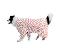 Blue Dream Island Pet Drying Coat,Soft Microfibre Dog Super Absorbent Bathrobe Towel,Adjustable Cat Dog Fast Drying Warm Robe Pajamas for Bath Grooming Travel Swim_XL(Pink)