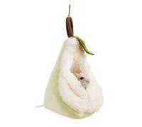 Blue Dream Island Plush Pear-Shaped Hammock & Hideout for Hamsters, Rat, Sugar Gliders Warm Winter Hanging Bed & Bag Charm