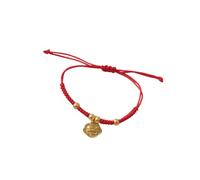 Blue Drop 2025 New Year of Snake Bracelet Braided Rope Red String Lucky Chinese Zodiac Animal Adjustable Bracelet New Year Feng Shui Snake Charm Jewelry for Women Men, IN, Nickel, no gemstone