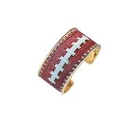 Blue Drop Baseball Bracelet Football Basketball Tennis Cross Bow Leopard Print NFC Cuff Bangle Bracelet Game Day Sport Lover Jewelry Religious Inspirational Faith Gift, IN, no gemstone