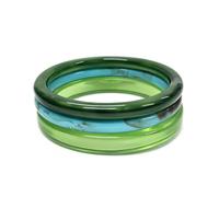 Blue Drop Chunky Bangle Bracelet Set for Women Irregular Shell Acetate Plate Stackable Bracelets Resin Acrylic Cuff Bangle Square Geometric Vintage Jewelry, One Size, Resin Acrylic, no gemstone