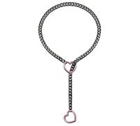 Blue Drop Lariat Y Shaped Necklace for Women Men Adjustable O-Ring Choker Pink Love Heart Slip Chain Cuban Necklace Punk Rock Gothic Jewelry