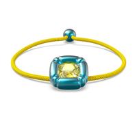 Blue Dulcis Cushion Cut Bracelet- female- Swarovski- Bracelets- Multicolor- ONE SIZE- Accessories ONE SIZE