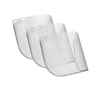 Blue Eagle Faceshield Replacement Visors (FC48) | Clear | High Impact Extrusion-grade Polycarbonate | 3 PCS