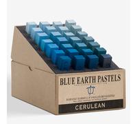 Blue Earth : Soft Pastel : 28 Stick Box Set : Cerulean