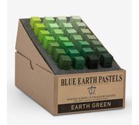 Blue Earth : Soft Pastel : 28 Stick Box Set : Earth Green