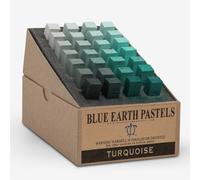 Blue Earth : Soft Pastel : 28 Stick Box Set : Turquoise