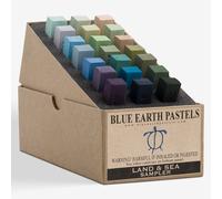 Blue Earth : Soft Pastel : Land and Sea Sampler : Set of 21 : 1 Per Order