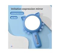 (Blue) Educational Mirror Baby Emotion Expression Cognitive Development Recognition