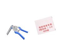 Blue efficient cage binding tool with comfortable grip and long lasting materials ideal for home garden projects