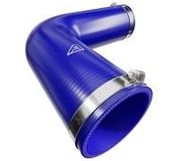Blue EGR Silicone Blanking Hose for Volkswagen 1.9 TDI PD130 PD150