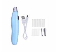 Blue Electric Eraser with 16 Replacement Refills, USB Charging Refillable Rubbers, Automatic Pencil Eraser for Artists, Draftsman