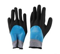 Blue Electrician Insulating Gloves 400v Withstanding Voltage Natural Rubber Touchscreen Compatible Work Safety Hand Protection For Industrial Maintenance Tasks(Gray)