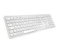 Blue element - piano without file Bluetooth rechargeable - compatible Mac - ultra fin and silencieux - white