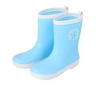 Blue Elephant Cartoon Character Rain Shoes Children's Rain Shoes Boys And Girls Water Shoes Baby Rain Boots Water Boots Rain Boots For Boys And Girls (C, 1 Big Kids)