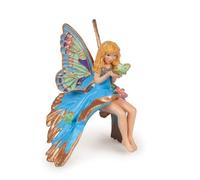 Blue Elf Child Figurine