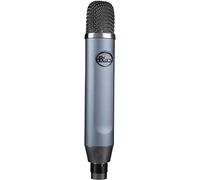 Blue Ember XLR Condenser Microphone for Recording, Podcasting, Streaming, Custom Cardioid Capsule and Mic Stand Mount - Grey