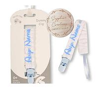 Blue - Embroidered Spanish Lace Dummy Clip - sc370