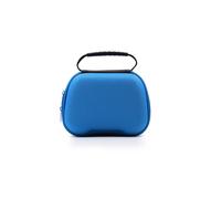 (Blue) EVA Storage Bag and Silicone Handle Case Covers for PS5 PlayStation 5 PS4 Nintendo Switch Controller Portable Carry Bags