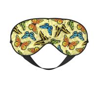 Blue Evil Eye Sleep Eye Mask with Adjustable Strap BlockingLights Eye Cover Soft Eye Shade Breathable Sleep Mask for Men Women pattern-122