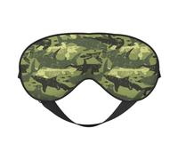 Blue Evil Eye Sleep Eye Mask with Adjustable Strap BlockingLights Eye Cover Soft Eye Shade Breathable Sleep Mask for Men Women pattern-41