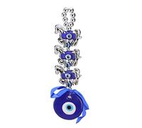 Blue Evil Eye Wall Car Hanging Decoration Amulet Ornament Home Décor Pendant Charm Turkish Blue Evil Eye Nazar Protection Hanging Good Luck Charm Gift (Horse)