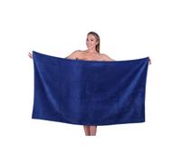 (Blue) Extra Large Big Jumbo Bath Sheets 100% Egyptian Cotton Super Soft Beach XL Towel
