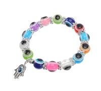 Blue Eye Bead Bracelet Evil Eye Jewelry Kabbalah Bracelet Fashion Jewelry Ladies Bracelets Resin
