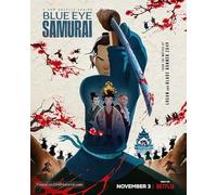 Blue Eye Samurai TV Series Poster Wall Art A3 Size Version 2