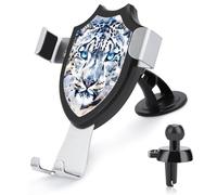 Blue Eye Snow Leopards in The Snow Car Phone Holder Rotatable Mount Dashboard Windshield Air Vent Accessories