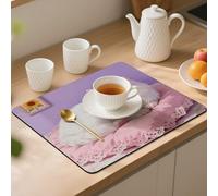 Blue-Eyed Cat Desk Mat Washable Table Protector Waterproof Table Cover Protector Desk Placemats Heat Resistant Non-Slip Desks Cover for Desktop, Coffee Dining Tables 50x40cm