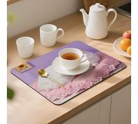 Blue-Eyed Cat Desk Mat Washable Table Protector Waterproof Table Cover Protector Desk Placemats Heat Resistant Non-Slip Desks Cover for Desktop, Coffee Dining Tables 40x30cm