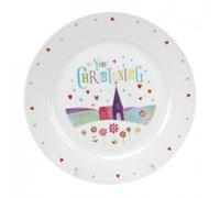Blue Eyed Sun Baby Christening Keepsake Signature Plate Gift