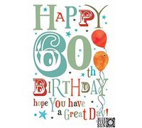 Blue Eyed Sun Happy 60th Birthday Hope You Have a Great Day! Greeting Card