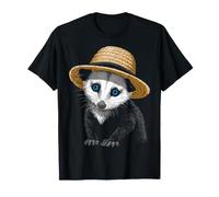 Blue Eyes Art Opossum Lover T-Shirt