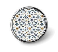 Blue Eyes Print Enamel Pins for Backpack - Cute Jacket Coat Hat Bags Badge Pins, Funny Unique Novelty Button Pin Women Men Fashion Jewelry Accessories