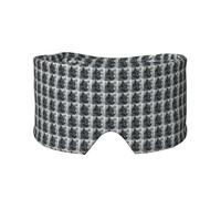 Blue Eyes Wolf Print Adults Eye and Ear Muffs Soft Blackout Blocking for Sleeping Home Office Travel