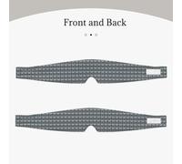 Blue Eyes Wolf Print Adults Eye and Ear Muffs Soft Blackout Blocking for Sleeping Home Office Travel