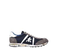 Blue fabric Trainers Lucy suede- male- Premiata- Sneakers- Multicolor- 9 UK- Shoes 9 UK