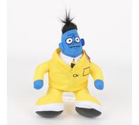 (Blue Face) Beetlejuice Plush Toy Scary Stuffed Ghost Doll Decor Fun Pendant Film Derivative