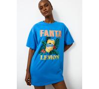 Blue Fanta Lemon Graphic Oversized Sleep Tee XL