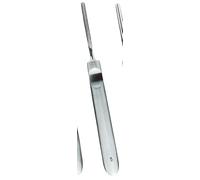 BLUE FARM | Fixed Steel Gouge - Flat Handle - Size 3